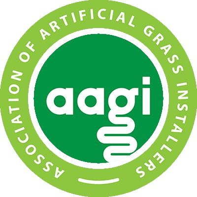 AAGI accredited logo. Association of Artificial Grass Installers.